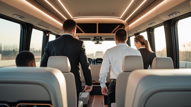 Quand réserver un minibus ave chauffeur pour les entreprises ? First Class Company