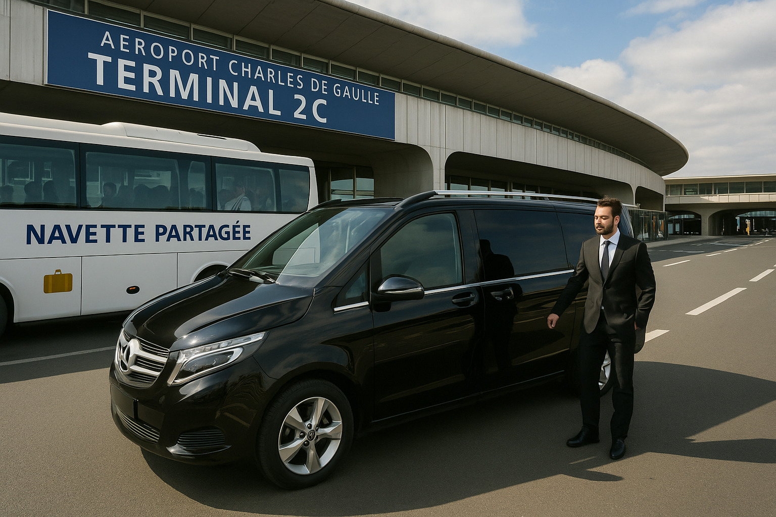 Navette aéroport partagée ou privée : quelle option choisir pour vos transferts ? First Class Company