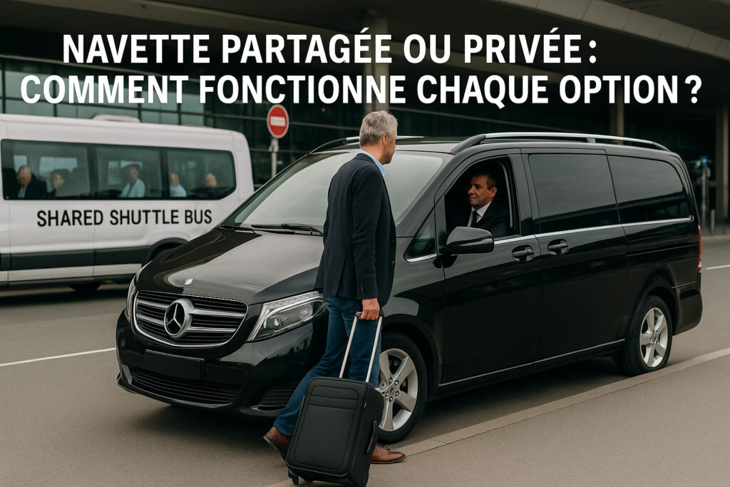 Navette aéroport : privée ou partagée, que choisir ? First Class Company